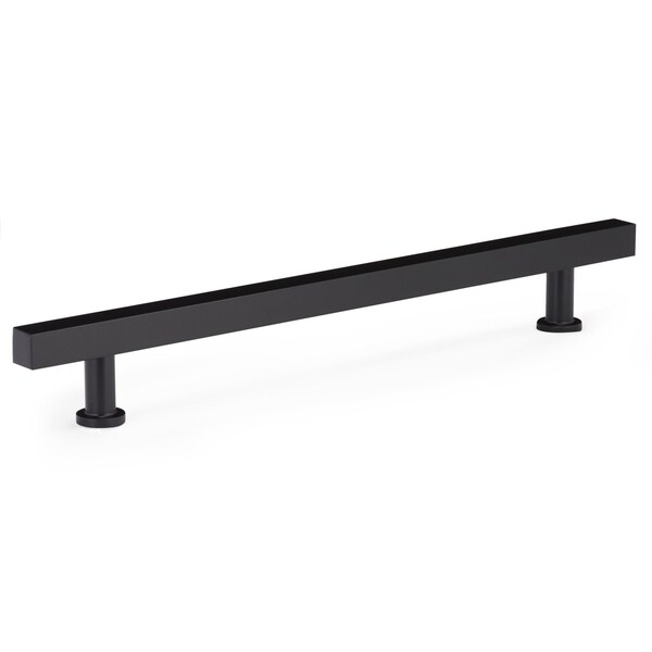 Richelieu 7 9/16-inch (192 mm) Center to Center Matte Black Contemporary Cabinet Pull - BP8864192900