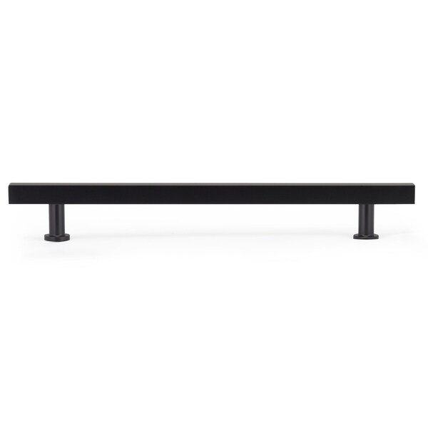 Richelieu 7 9/16-inch (192 mm) Center to Center Matte Black Contemporary Cabinet Pull - BP8864192900