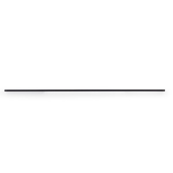 Richelieu 12 5/8-inch to 21 3/8-inch (320 mm to 544 mm) Center to Center Matte Black Contemporary Cabinet Pull - BP730320900