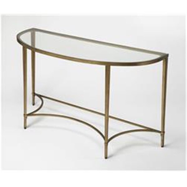 Butler Specialty Co. Butler Specialty Monica Demilne Console Table, Gold - 3803355