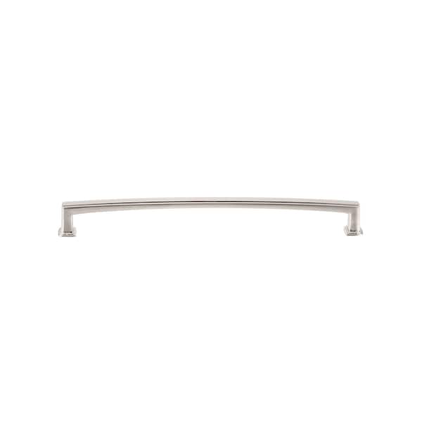 Richelieu 12 5/8-inch (320 mm) Center to Center Brushed Nickel Transitional Cabinet Pull - BP8675320195