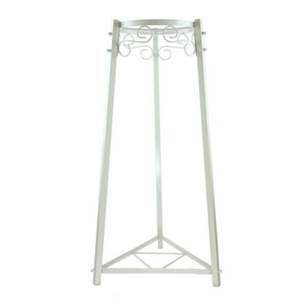 Bluewave Lifestyle Bluewave Lifestyle PKSM254 2-Step Floor Metal Stand; White - 32 in. - PKSM254