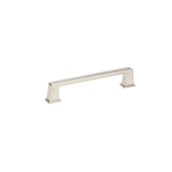 Richelieu 5 1/16-inch (128 mm) Center to Center Brushed Nickel Traditional Cabinet Pull - BP8695128195