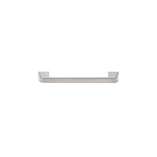 Richelieu 5 1/16-inch (128 mm) Center to Center Brushed Nickel Contemporary Cabinet Pull - BP7340128195