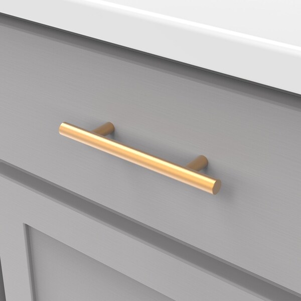 Heritage Designs Contemporary Bar Pull 334 Inch 96mm Center to Center Matte Black Finish, 10PK - R078428MBX10B