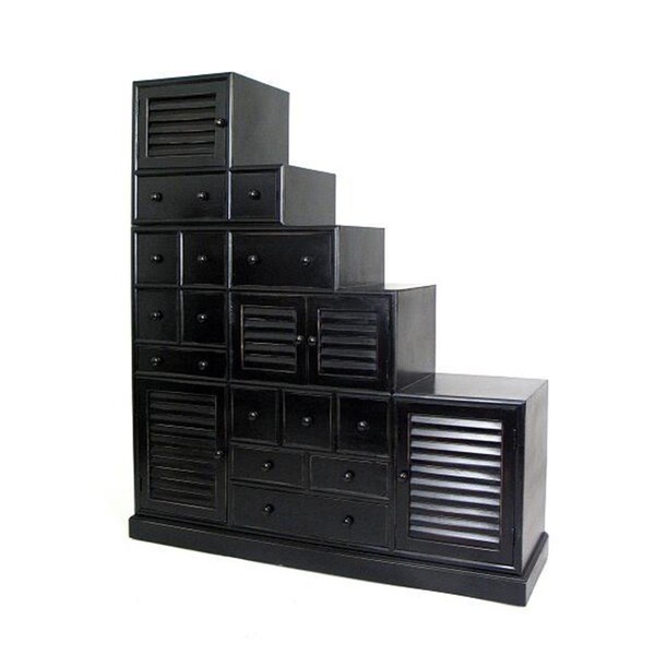 Work-Of-Art Tonsu Step Cabinet - WO4243254