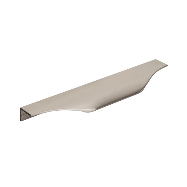 Amerock Aloft 6-9/16 in 167 mm Center-to-Center Satin Nickel Cabinet Edge Pull - BP36745G10