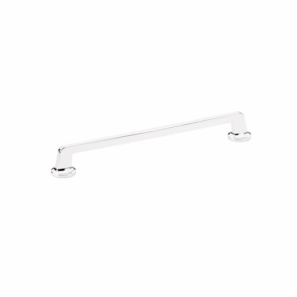 Schaub 10in Center to Center Northport Flat Cabinet Pull Polished Chrome Finish - 203-26