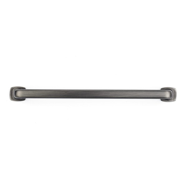 Richelieu 7-9/16 in. (192 mm) Center-to-Center Antique Nickel Transitional Drawer Pull - BP863192143