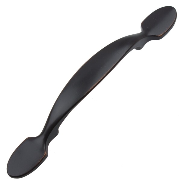 Gliderite Hardware 3 in. Center to Center Oil Rubbed Bronze Cabinet Pull - 4228-ORB, 10PK - 4228-ORB-10