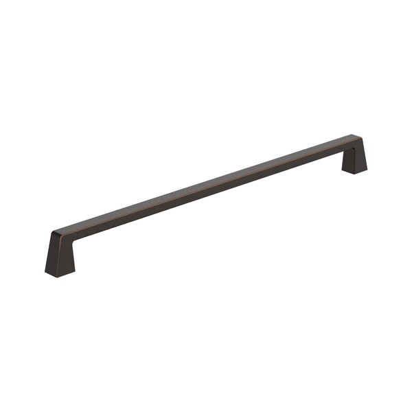 Amerock Blackrock 12-5/8 inch 320mm Center-to-Center Oil Rubbed Bronze Cabinet Pull - BP55284ORB