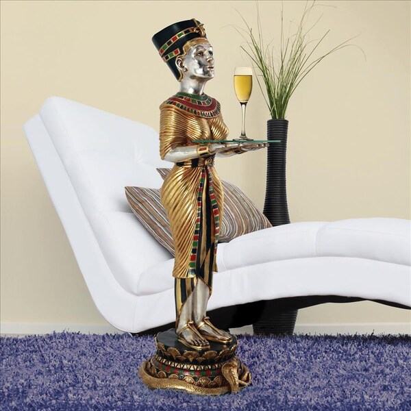 Design Toscano The Egyptian Queen's Faithful Servant Statue - NE43577