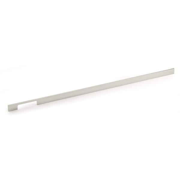 Richelieu 30-1/4 in. (768 mm) Center-to-Center Brushed Nickel Contemporary Drawer Pull - BP720768195