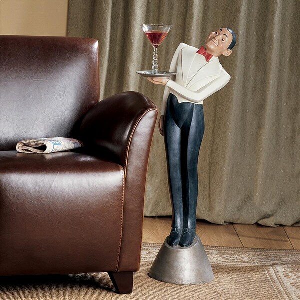 Design Toscano Francois, the Parisian Art Deco Butler - EU33046