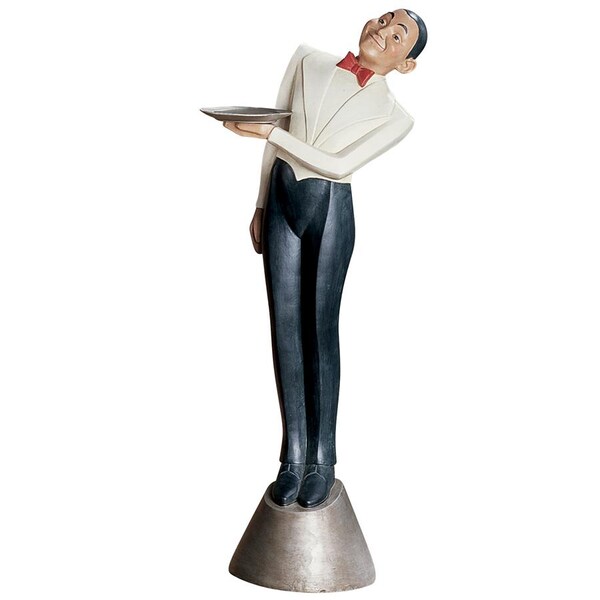 Design Toscano Francois, the Parisian Art Deco Butler - EU33046