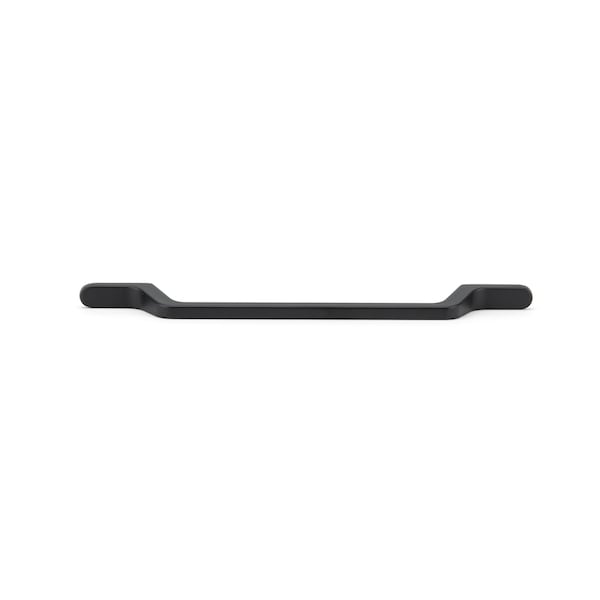 Richelieu 6 5/16 in (160 mm) Center-to-Center Matte Black Contemporary Cabinet Pull - BP52010160900