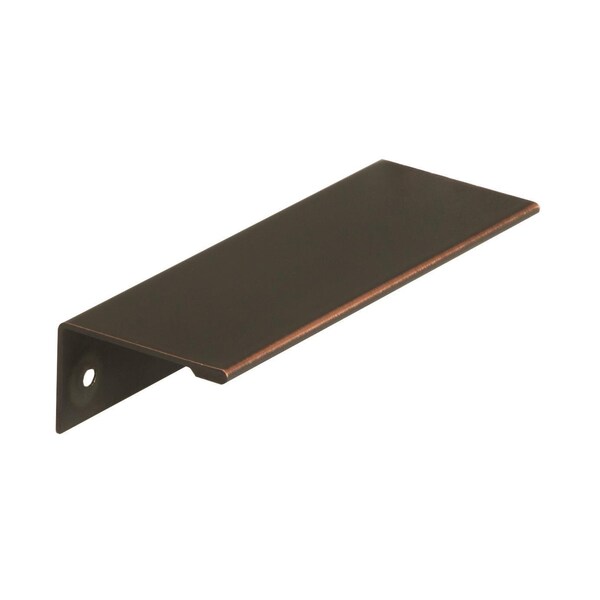 Amerock Edge Pulls 3-3/4 inch 96mm Center-to-Center Oil Rubbed Bronze Cabinet Edge Pull - 2000856