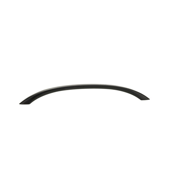 Richelieu 6 5/16 in (160 mm) Center-to-Center Matte Black Contemporary Drawer Pull - BP163160900