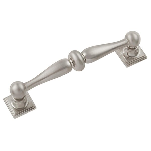 Hd Belwith Pull- 96 mm.- Center Satin Nickel - BWHH74637 SN