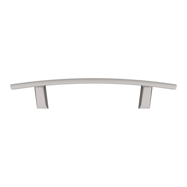 Richelieu Padova Collection 3 3/4-inch (96 mm) Polished Nickel Transitional Rectangular Cabinet Bar Pull - BP65096180