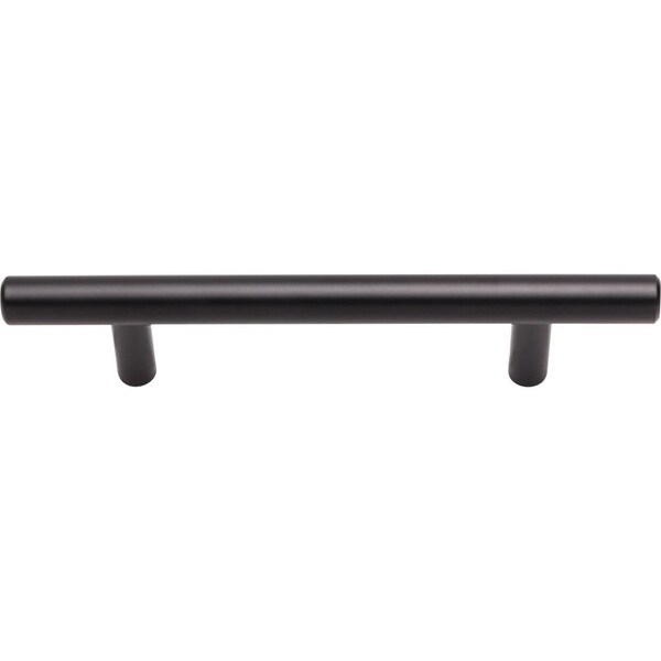 Elements By Hardware Resources 96 mm Center-to-Center Matte Black Naples Cabinet Bar Pull,  - 156MB-10