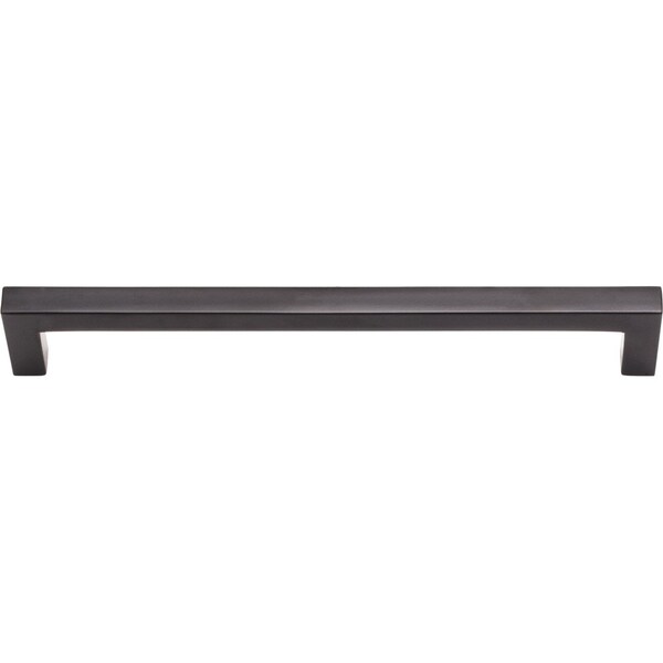 Elements By Hardware Resources 160 mm Center-to-Center Matte Black Square Stanton Cabinet Bar Pull,  - 625-160MB-10