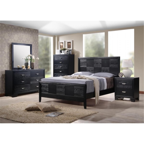 Myco Furniture Black Verona Chest - VE5705CH