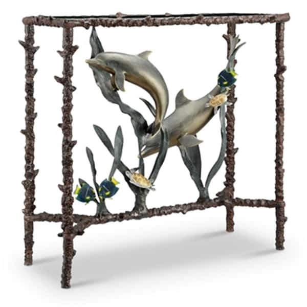 Spi Home Dolphin Duo Lobby Table - 33 X 34 X 15 In. - 80367