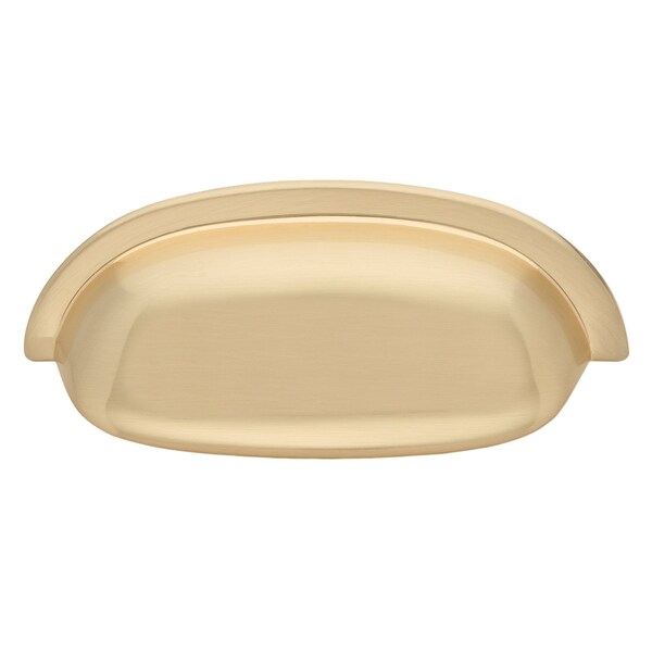 Gliderite Hardware 2-1/2 in. Center to Center Champagne Gold Classic Bin Pull - 4081-CHPG, 5PK - 4081-CHPG-5