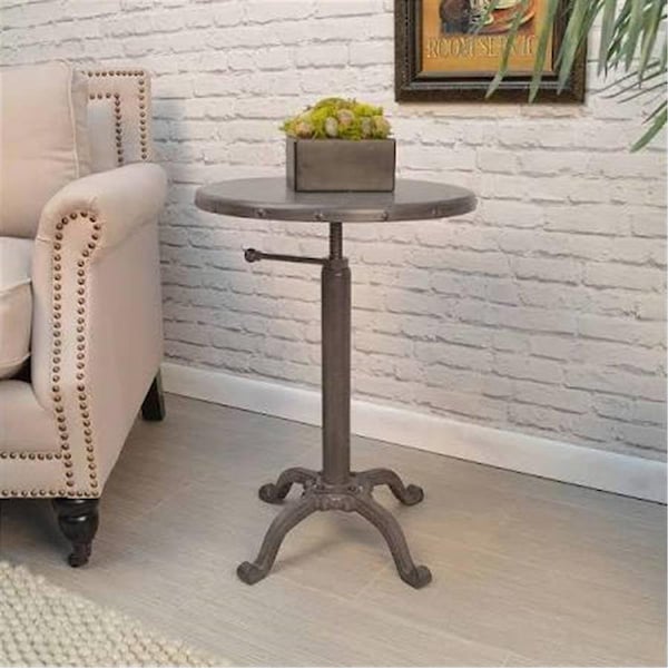 Carolina Chair & Table Carolina Chair  Irene Adjustable Vintage Table, Industrial - CA62827