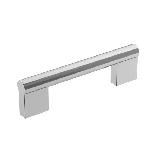 Amerock Versa 3-3/4 in 96 mm Center-to-Center Polished Chrome Cabinet Pull - BP3691226