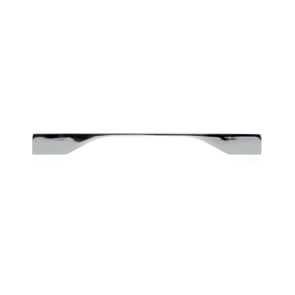 Richelieu 8 13/16 in to 10 1/8 in (224 mm to 256 mm) Chrome Contemporary Drawer Pull - BP9253256140