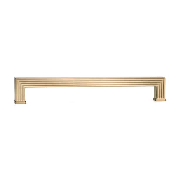 Richelieu 7-9/16 in. (192 mm) Center-to-Center Champagne Bronze Transitional Drawer Pull - BP8788192CHBRZ