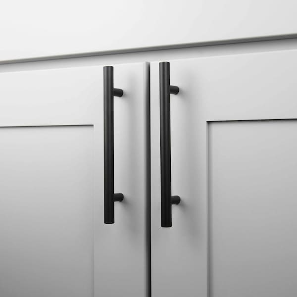 Heritage Designs Contemporary Bar Pull 5116 Inch 128mm Center to Center Matte Black Finish, 10PK - R077745MBX10B