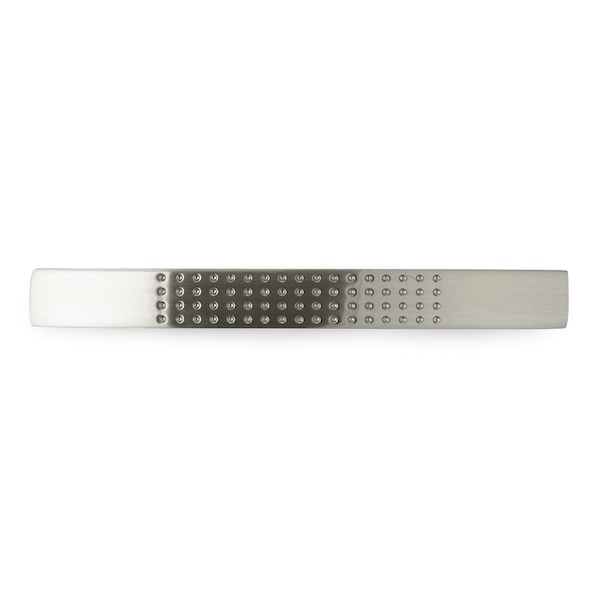 Richelieu 5-1/16 in. (128 mm) Center-to-Center Brushed Nickel Contemporary Drawer Pull - BP2602128195