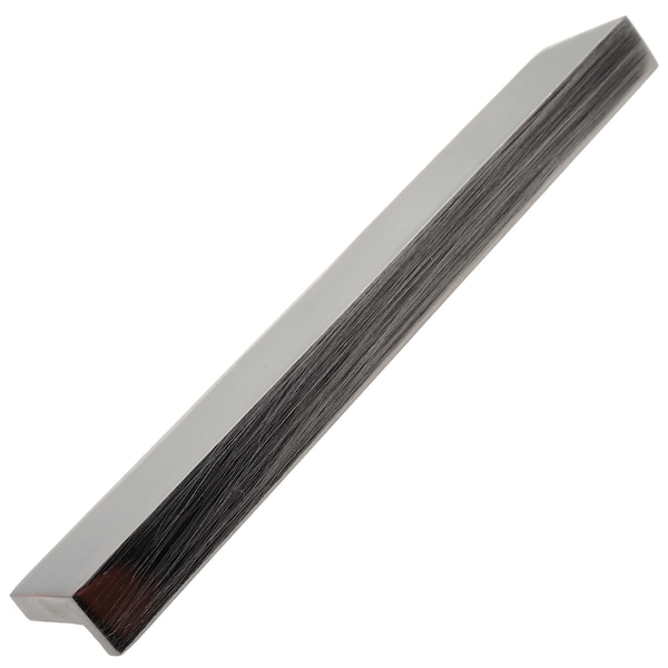 Gliderite Hardware 5-1/16 in. Center to Center Finger Pull Satin Nickel, 10PK - 4792-128-SN-10