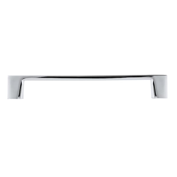 Richelieu 5 1/16 in (128 mm) Center-to-Center Chrome, Crystal Contemporary Cabinet Pull - BP353512814001