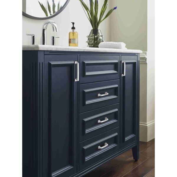 Amerock Mulholland 5-1/16 in 128 mm Center-to-Center Polished Chrome Cabinet Pull - BP5352926