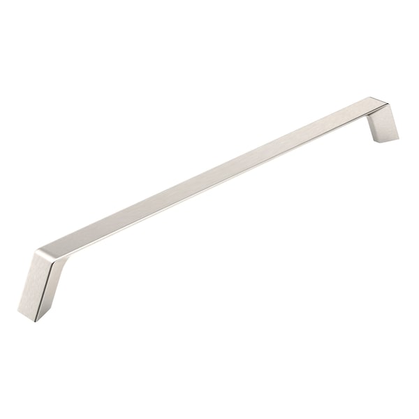 Richelieu 10 1/8 in (256 mm) Center-to-Center Brushed Nickel Contemporary Cabinet Pull - BP7348256195