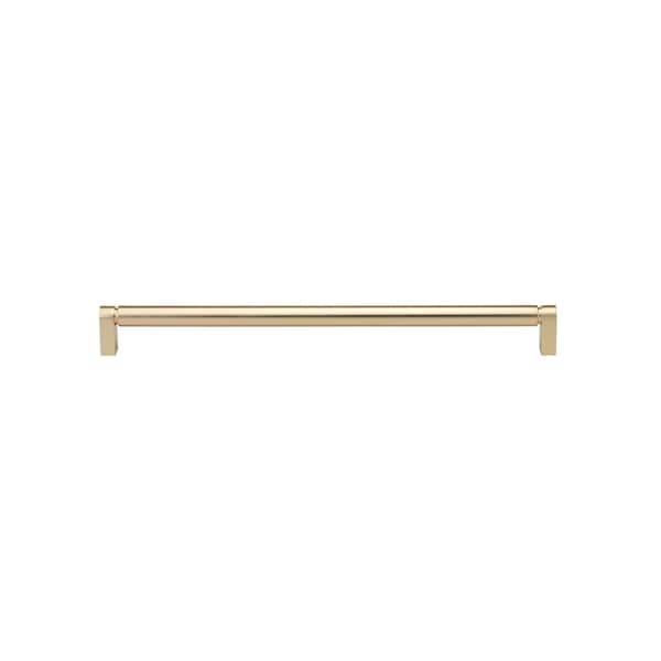 Gliderite Hardware 12-5/8 in. Center to Center Smooth Bar Pull - 4787-320-CHPG, 10PK - 4787-320-CHPG-10