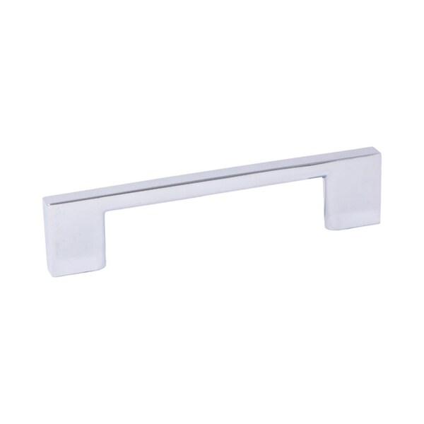 Pride Industrial 4-3/4in Miami Cabinet Pull with 3-3/4in Center to Center Polished Chrome Finish - P80572PC