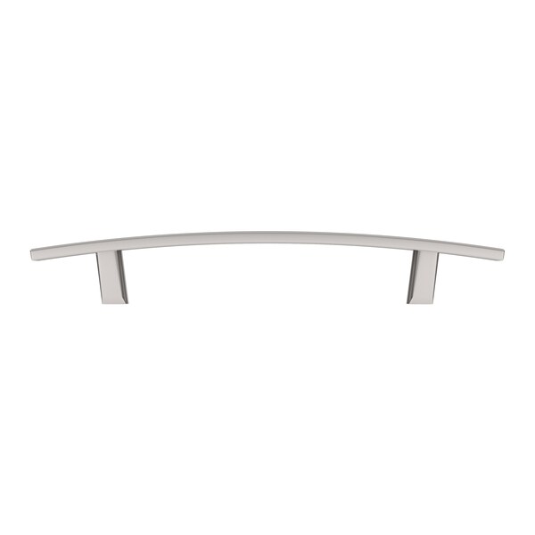 Richelieu Padova Collection 5 1/16-inch (128 mm) Polished Nickel Transitional Rectangular Cabinet Bar Pull - BP650128180