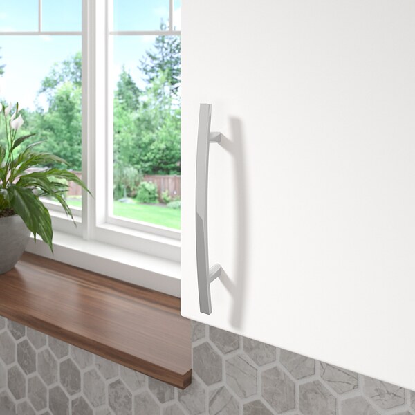 Richelieu Padova Collection 5 1/16-inch (128 mm) Polished Nickel Transitional Rectangular Cabinet Bar Pull - BP650128180