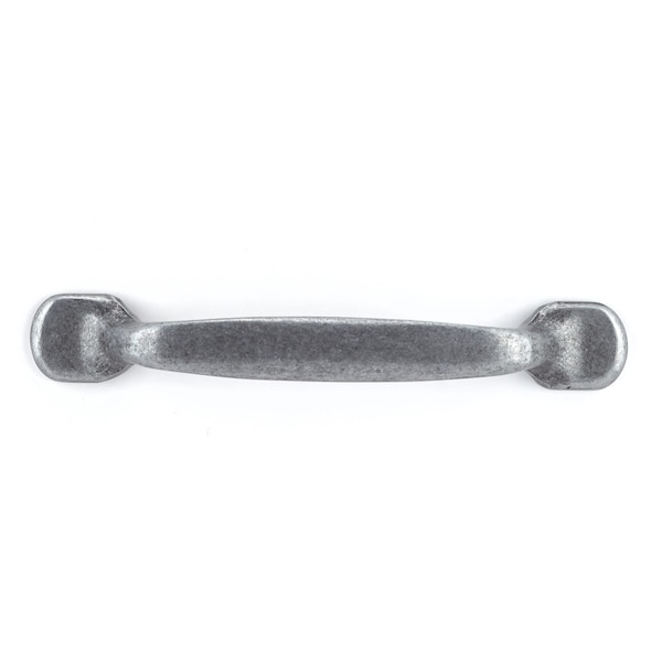 Richelieu 3-3/4 in. (96 mm) Center-to-Center Natural Iron Traditional Drawer Pull - BP2377596908