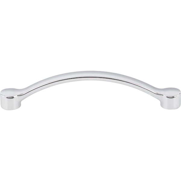 Elements By Hardware Resources 128 mm Center-to-Center Polished Chrome Arched Belfast Cabinet Pull - 745-128PC