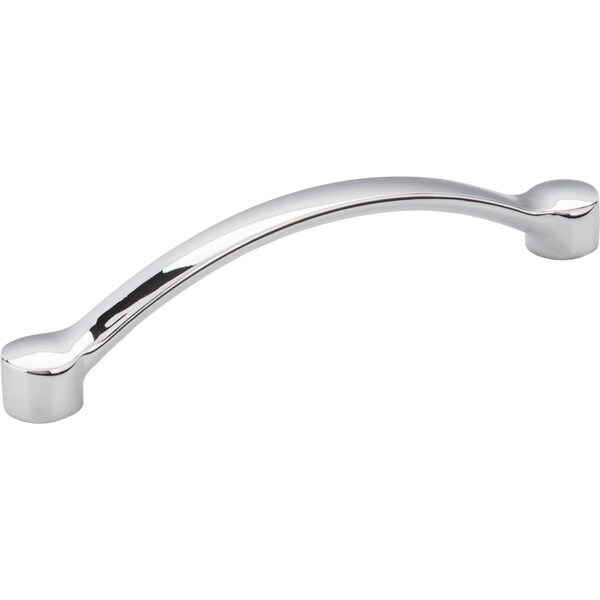 Elements By Hardware Resources 128 mm Center-to-Center Polished Chrome Arched Belfast Cabinet Pull - 745-128PC