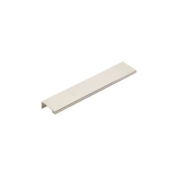 Emtek Edge Cabinet Pull with 8 in Center to Center Polished Nickel Lifetime Finish - 87130US14