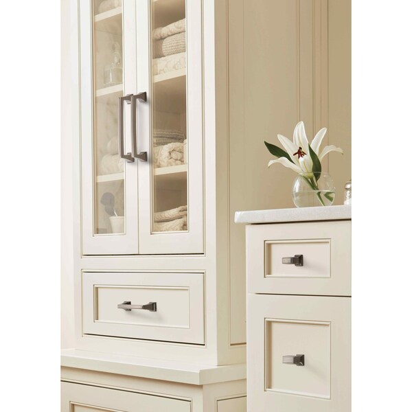 Amerock Mulholland 3 inch 76mm Center-to-Center Gunmetal Cabinet Pull - 2000749