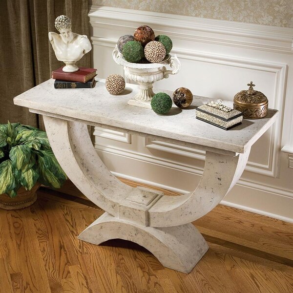 Design Toscano The Moderno Arch of Stone Console - NE70603