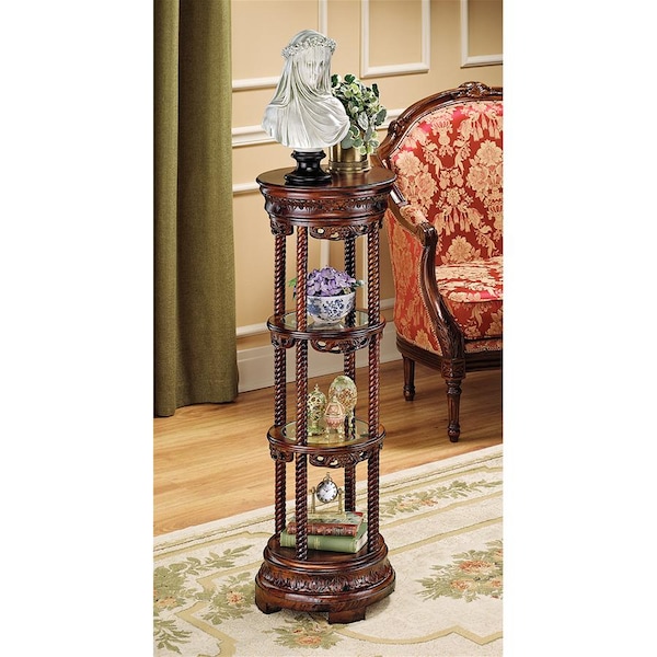 Design Toscano The Venice Etagere Display Pedestal - DY1612